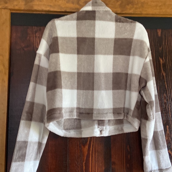 Crop fleece jacket - Picture 3 of 5